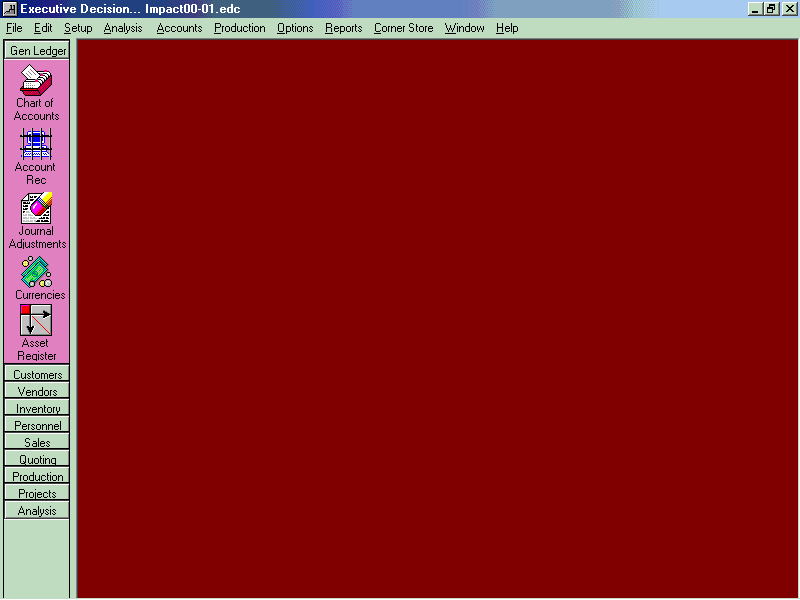 Executive Decision Screenshot